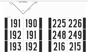 Знак путевой пикетный